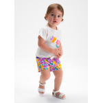 Mayoral Σετ σορτς 3 κομματια λιλα 26-01206-046 1206