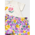 Mayoral Σετ σορτς 3 κομματια λιλα 26-01206-046 1206