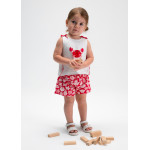 Mayoral Σετ σορτς σταμπωτο κοκκινο 26-01210-065 1210