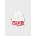 Mayoral Σετ σορτς σταμπωτο κοκκινο 26-01210-065 1210