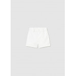 Mayoral Βερμουδα λινη suiting λευκο 26-01215-051 1215