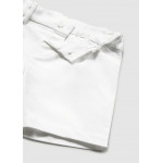 Mayoral Βερμουδα λινη suiting λευκο 26-01215-051 1215