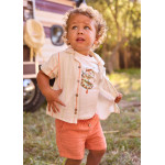 Mayoral Βερμουδα γκοφρε πορτοκ απα 26-01216-055 1216