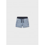 Mayoral Βερμουδα soft denim jogger πετροπλ τζ 26-01221-059 1221