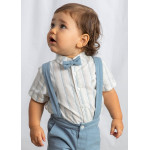 Mayoral Σετ βερμουδα λινη 3 τεμαχια πετρολ 26-01226-062 1226