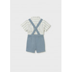 Mayoral Σετ βερμουδα λινη 3 τεμαχια πετρολ 26-01226-062 1226