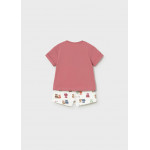 Mayoral Σετ παντελονι κοντο μακο τερακοτα 26-01277-042 1277