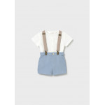 Mayoral Σετ παντελονι κοντο και μπλου θαλασσι 26-01278-040 1278