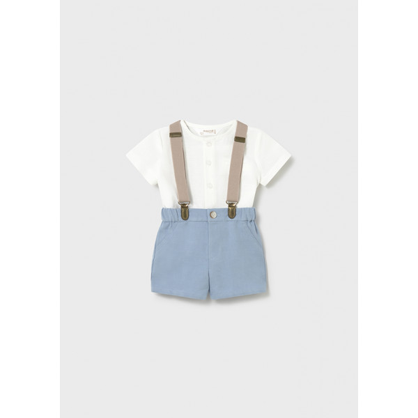 Mayoral Σετ παντελονι κοντο και μπλου θαλασσι 26-01278-040 1278