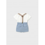 Mayoral Σετ παντελονι κοντο και μπλου θαλασσι 26-01278-040 1278