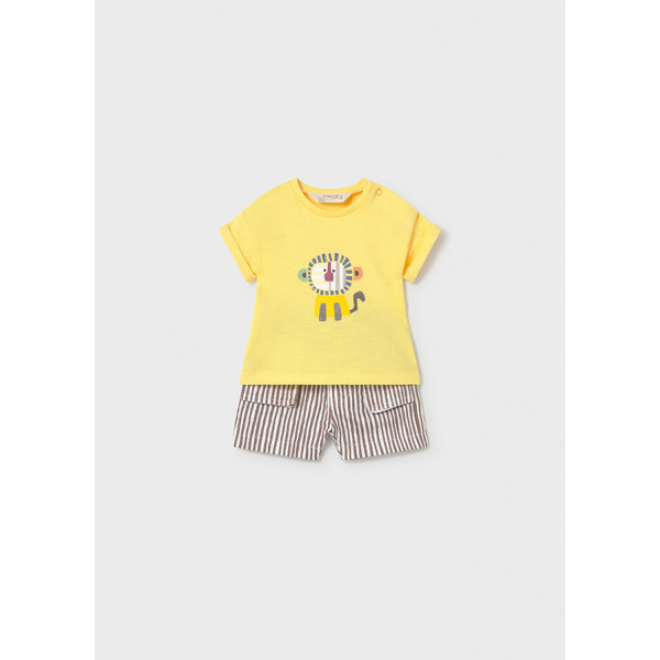 Mayoral Σετ παντελονι κοντο μουσταρδι 26-01284-052 1284