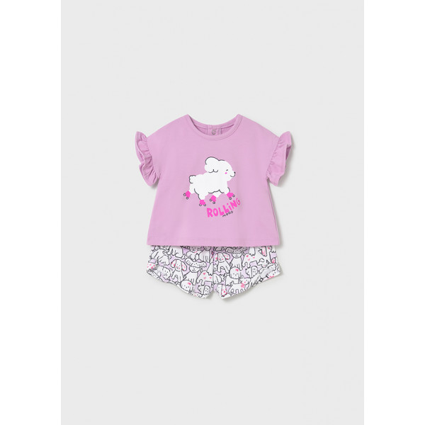 Mayoral Σετ σορτς λιλα 26-01291-042 1291