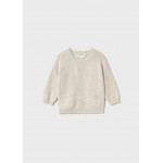 Mayoral Ζακετα πλεκτη στρ γιακας μπεζ σκου 26-01311-080 1311