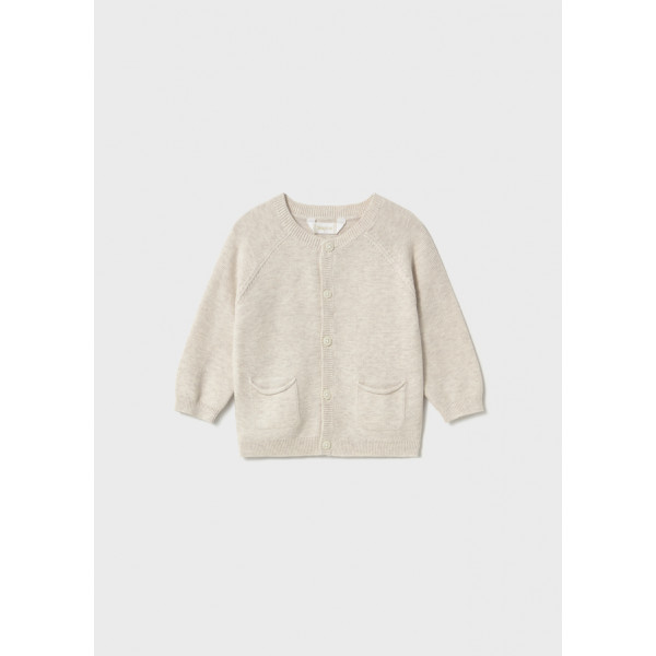 Mayoral Ζακετα πλεκτη στρ γιακας μπεζ σκου 26-01311-080 1311