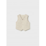 Mayoral Γιλεκο λινο suiting μπεζ μιξη 26-01312-014 1312