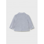 Mayoral Σακακι λινο suiting μπλε καρο 26-01404-026 1404