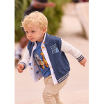 Mayoral Ζακετα φουτερ χωρις κουκουλα μπλε σκουρ 26-01406-033 1406