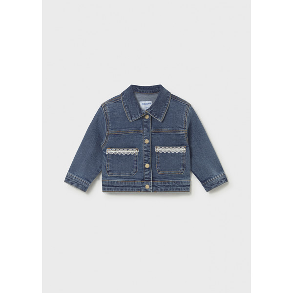 Mayoral Τζακετ τζιν σκουρ 26-01490-057 1490