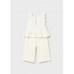 Mayoral Σετ παντελονι μακρυ συνδυασμε εκρου 26-01515-026 1515