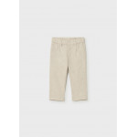 Mayoral Παντελονι λινο suiting μπεζ μιξη 26-01517-050 1517