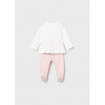 Mayoral Σετ φορμα κλειστο πελμα ροζ μπεμπε 26-01593-093 1593