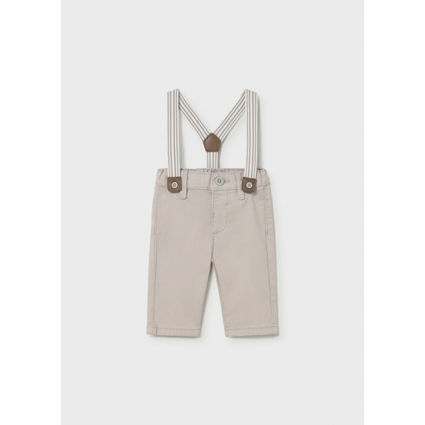 Mayoral Παντελονι μακρυ καπαρτ τιραντ γκρι 26-01596-080 1596