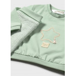 Mayoral Σετ φορμα κλειστο πελμα πρασιν φυκ 26-01599-024 1599