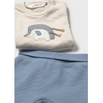 Mayoral Σετ φορμα  μπλε απαλο 26-01599-025 1599