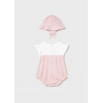 Mayoral Σετ φορμακι ροζ μπεμπε 26-01602-063 1602