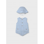 Mayoral Φορμακι και καπελο ισιο σιελ 26-01614-018 1614