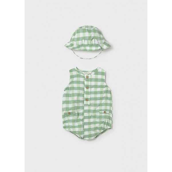 Mayoral Φορμακι και καπελο ισιο πρασινο 26-01614-020 1614