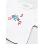 Mayoral Σετ μαγιο με καπελο τερακοτα 26-01617-023 1617