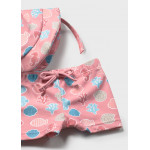 Mayoral Σετ μαγιο με καπελο τερακοτα 26-01617-023 1617