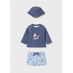 Mayoral Σετ μαγιο μπλε 26-01619-035 1619