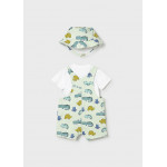 Mayoral Σετ σαλοπετα και καπελο μακο πρασινο 26-01624-052 1624