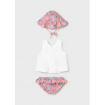 Mayoral Σετ μαγιο 3 τεμαχια τερακοτα 26-01636-038 1636