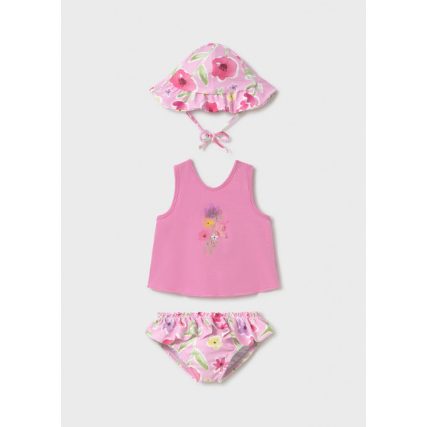 Mayoral Σετ μαγιο 3 τεμαχια ροζ 26-01636-039 1636