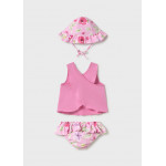 Mayoral Σετ μαγιο 3 τεμαχια ροζ 26-01636-039 1636