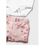 Mayoral Σετ 2 κορμακια και 2 σορτς ροζε 26-01640-048 1640