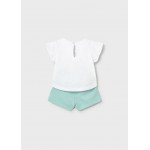 Mayoral Σετ 4 τεμαχια κοντομανικα φυστικι 26-01641-051 1641