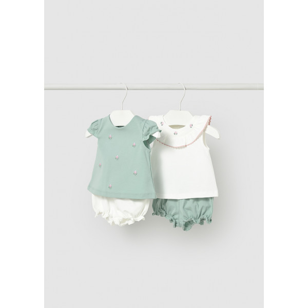 Mayoral Σετ παντελονι κοντο 4 τεμαχια ακουα 26-01642-057 1642