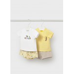 Mayoral Σετ μακο 4 τεμαχια κιτρινο 26-01652-037 1652