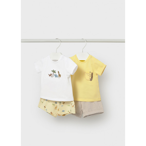 Mayoral Σετ μακο 4 τεμαχια κιτρινο 26-01652-037 1652