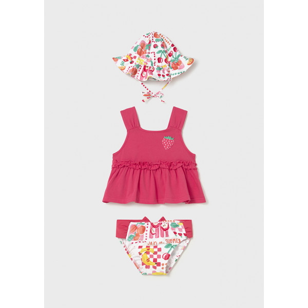 Mayoral Σετ μαγιο 3 τεμαχια κοκκινο 26-01654-014 1654