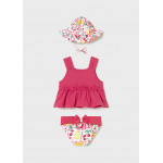 Mayoral Σετ μαγιο 3 τεμαχια κοκκινο 26-01654-014 1654