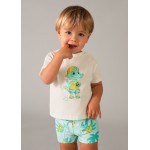 Mayoral Σετ μαγιο μπλουζα ακουαμαριν 26-01661-077 1661