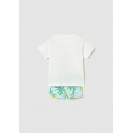 Mayoral Σετ μαγιο μπλουζα ακουαμαριν 26-01661-077 1661