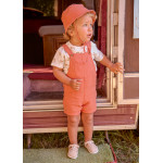 Mayoral Σετ σαλοπετα γκοφρε 3 τεμαχια πορτοκ απα 26-01663-023 1663