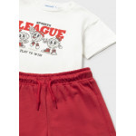 Mayoral Σετ μακο 3 τεμαχια σταμπα κοκκινο 26-01669-039 1669