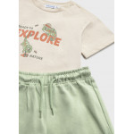 Mayoral Σετ μακο 3 τεμαχια σταμπα πρασινο 26-01669-040 1669
